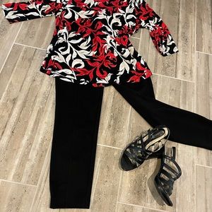 Comfortable JM Collection Blouse in XL